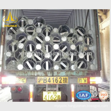 10KV Transmission Line Steel Tubular Poles